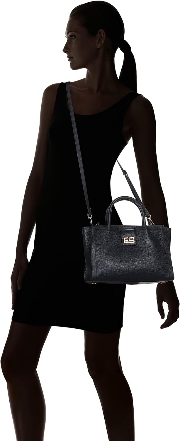 Geox Damen D Leonory Bag Blau, Blau