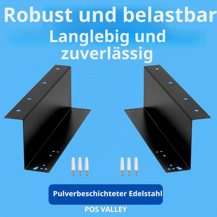 Montagehalterung für Wertschublade – 2 x Führungen, für Wechselgeldschublade von 33 und 41 cm, einfa