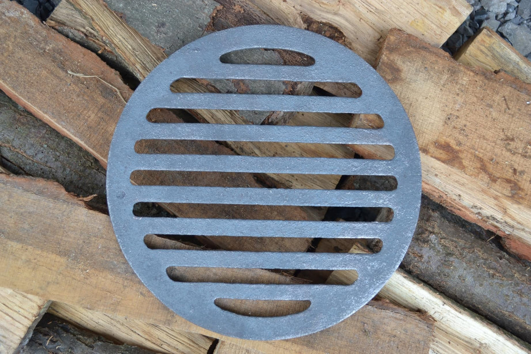 SEZAM Durchmesser Ø24,5 cm Gussrost Ofenrost Rundrost Ascherost Gussrost verschiedene Durchmesser, K