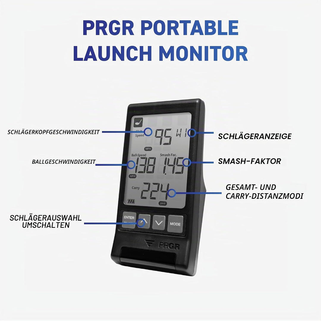 PRGR Tragbarer Golf-Start-Monitor