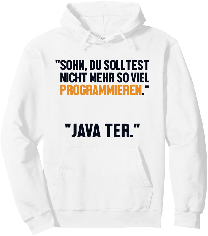 Sohn Programmieren Ja Vater Developer Coder Programmierer Pullover Hoodie