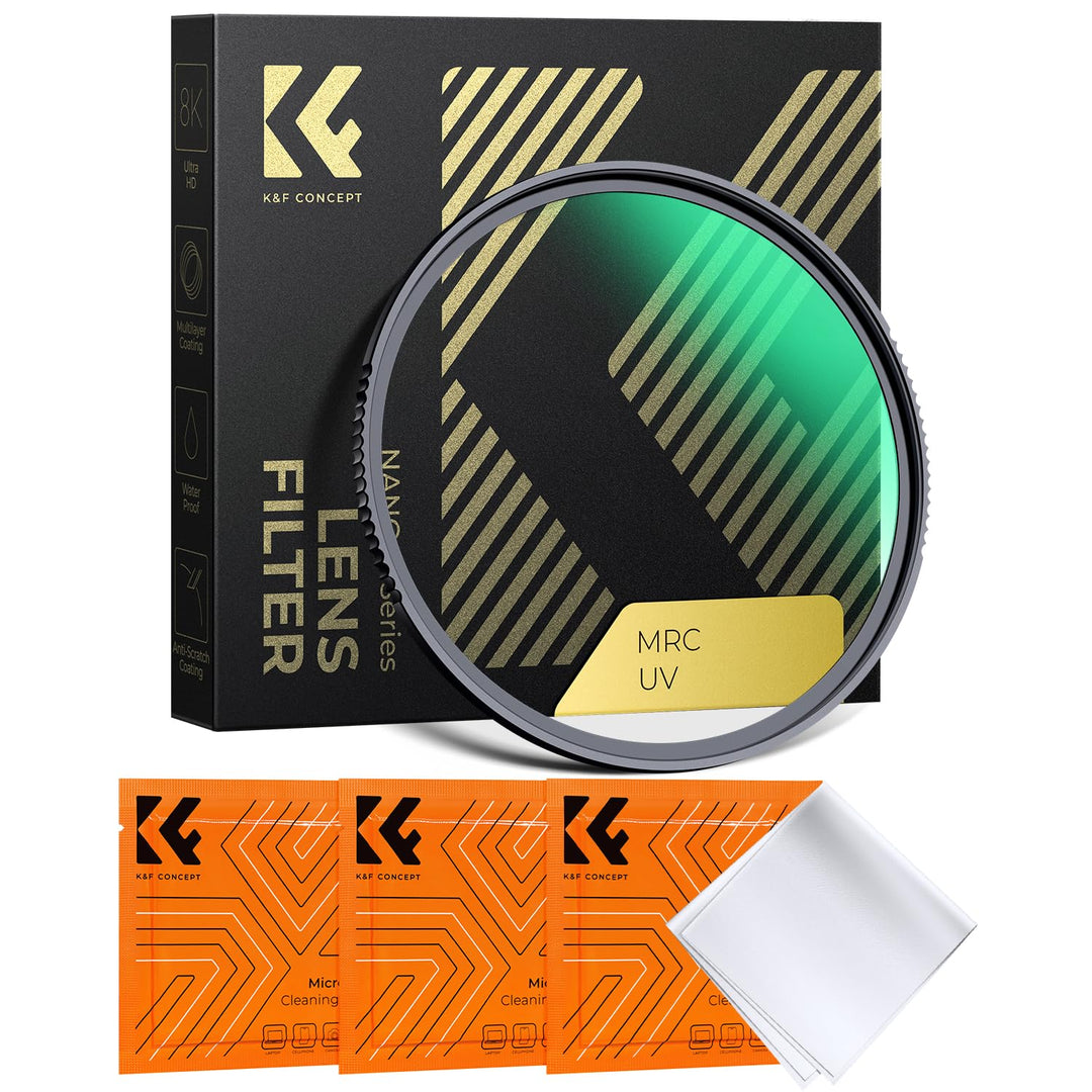 K&amp;F Concept Nano X-Serie UV Filter 105mm Schott-Glas B270 28 Schichten MC Super Slim Schutzfilter Ul