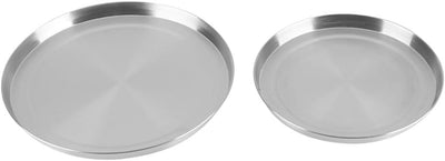 Generic Hob Cover Plates, Round, Stainless Steel for Hob Plates, Fits Normal Large Electric Hob Burn