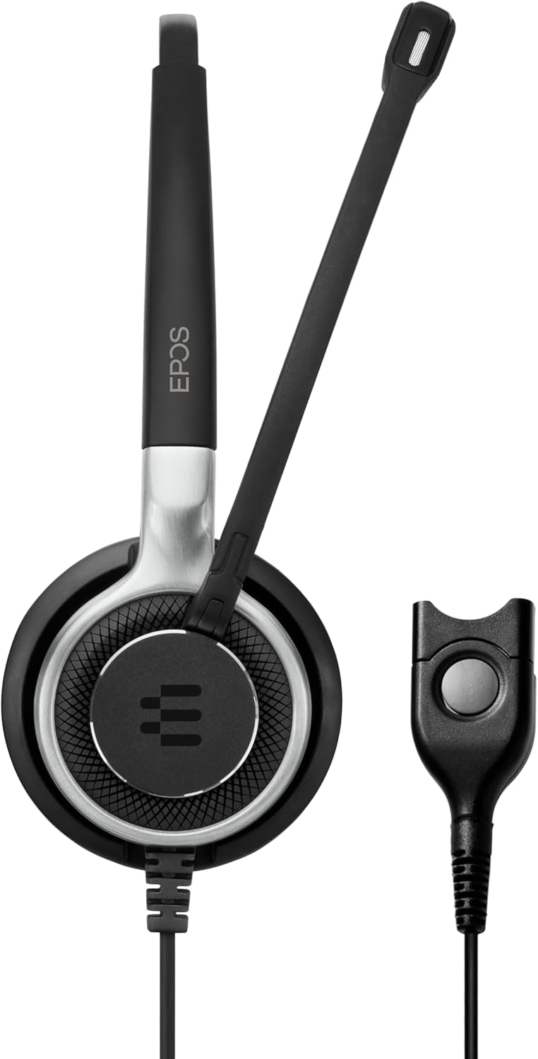 EPOS IMPACT SC 630 - Premium Einseitiges Kabelgebundenes Headset - Optimiert für Tischtelefone, Erwe