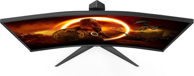 AOC Gaming CQ27G2S - 27 Zoll QHD Curved Monitor, FreeSync Premium (2560x1440, 165 Hz, HDMI 2.0, Disp