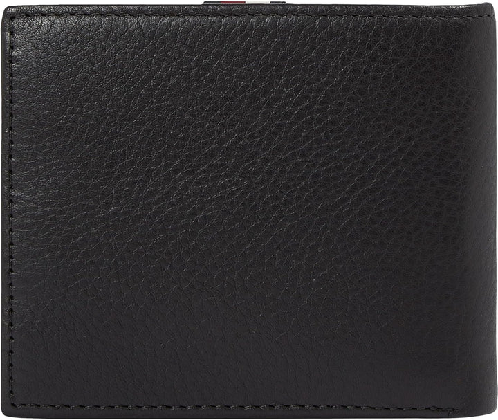 Tommy Hilfiger Herren Portemonnaie Cc Flap mit Münzfach, Schwarz (Black), Onesize