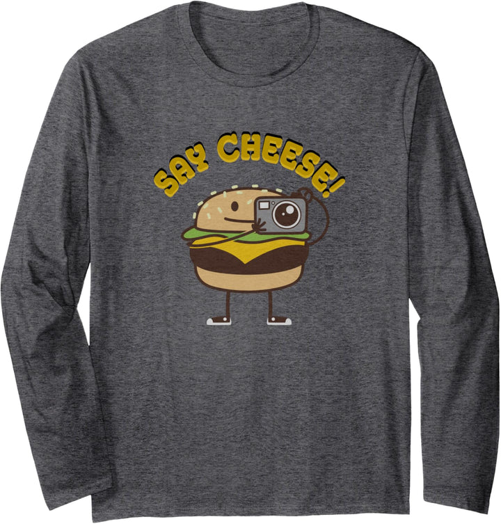 Sagen Sie Käse! Langarmshirt