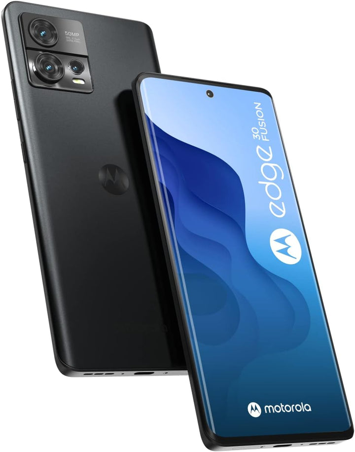 Motorola Moto Edge30 Fusion 5G Smartphone, entsperrt, 128 GB, ohne SIM-Karte, Dual-SIM-Karte, kosmis
