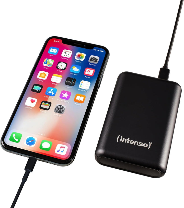 Intenso PD Powerbank A10000 - externer Akku mit Power Delivery (PD) & Quick Charge (QC) (10000mAh, g