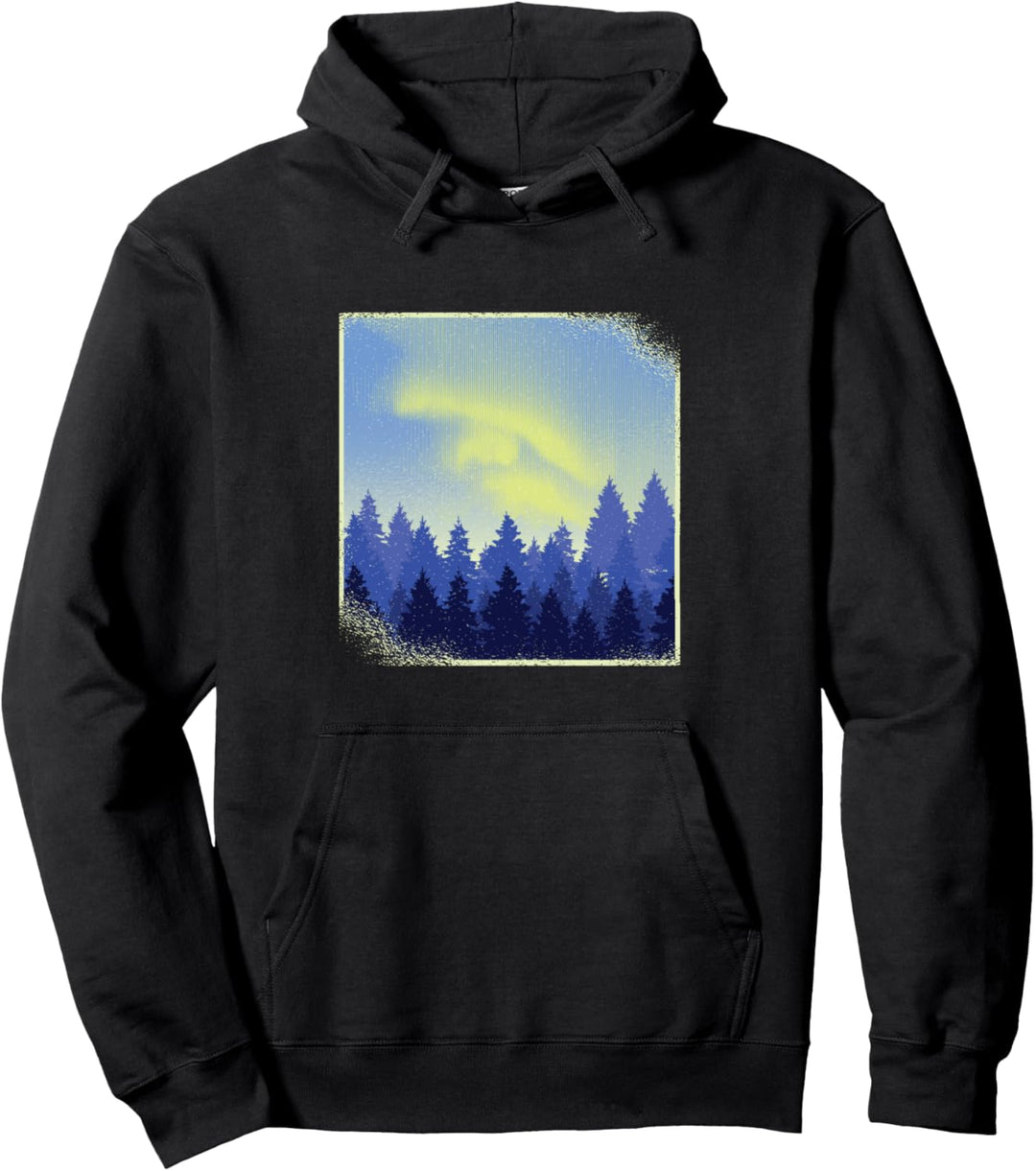 Polar Lichter Nordlichter Pullover Hoodie