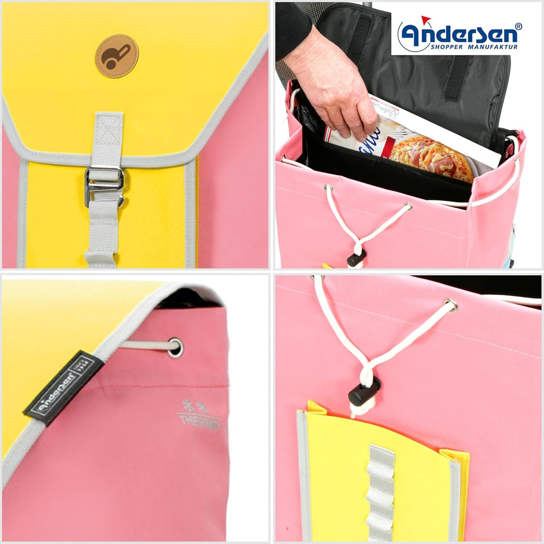 ANDERSEN Einkaufstrolley - Shopper Oli.P gelb 50 L, Gelb
