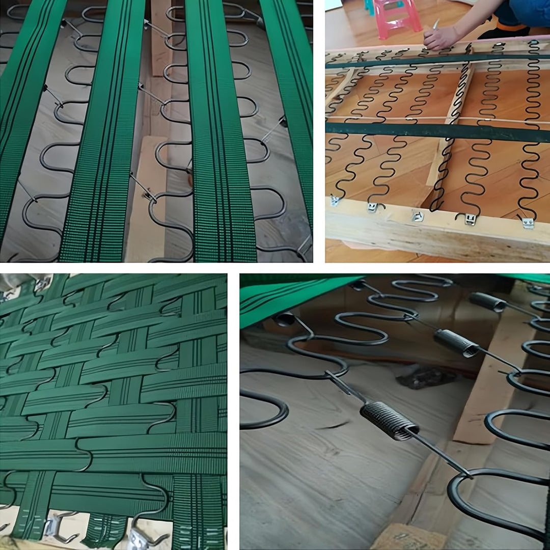 2 Stück Sofa Federn 40cm, Sofa ersatzfedern, Couch Federn, Wellenfedern für polstermöbel, Reparatur-