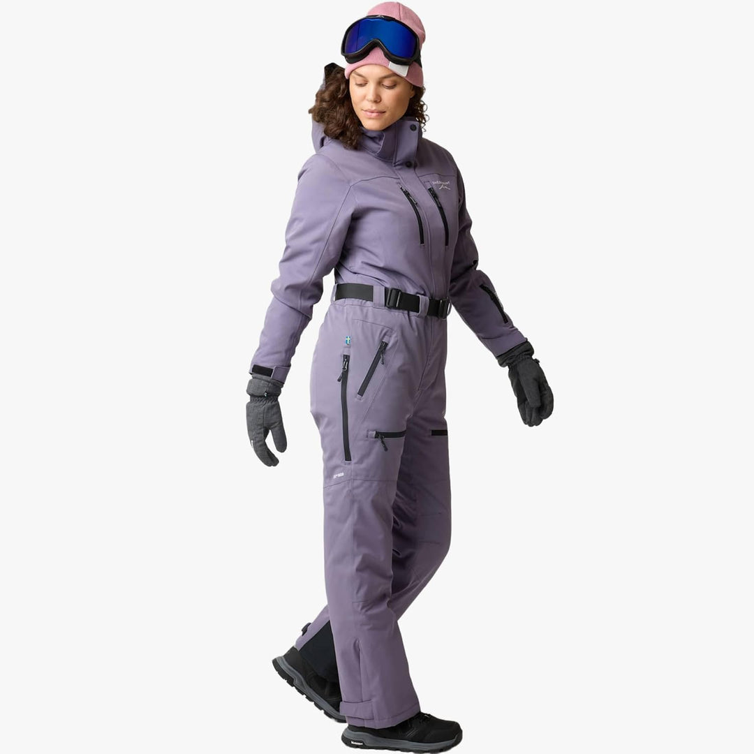 Swedemount Damen Cervinia Skisuit,Skioverall,wind- und wasserdichter Skianzug,Wassersäule 8.000mmAtm