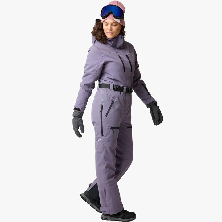 Swedemount Damen Cervinia Skisuit,Skioverall,wind- und wasserdichter Skianzug,Wassersäule 8.000mmAtm