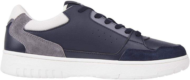 Tommy Hilfiger Herren Cupsole Sneaker TH Basket Core Rwb Schuhe 40 EU Desert Sky, 40 EU Desert Sky