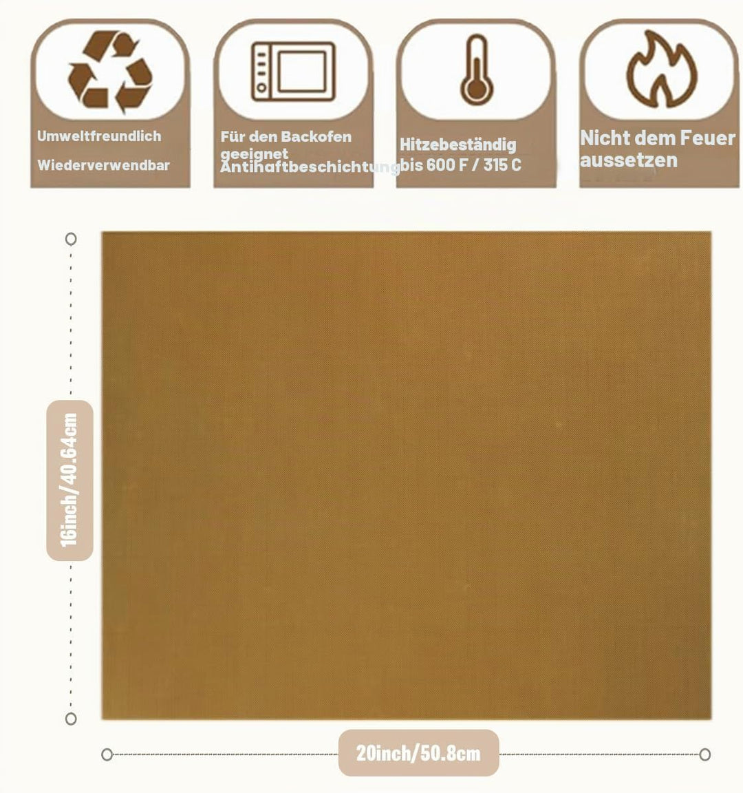 PTFE Teflonfolie für Wärmepresse, Teflonfolie Dauerbackfolie Backpapier Wiederverwendbar PTFE, Trans