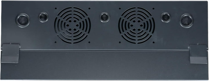 Wand Patch Schrank 5U 5 HE Glastür Schwarz, 5 HE Glastür Schwarz
