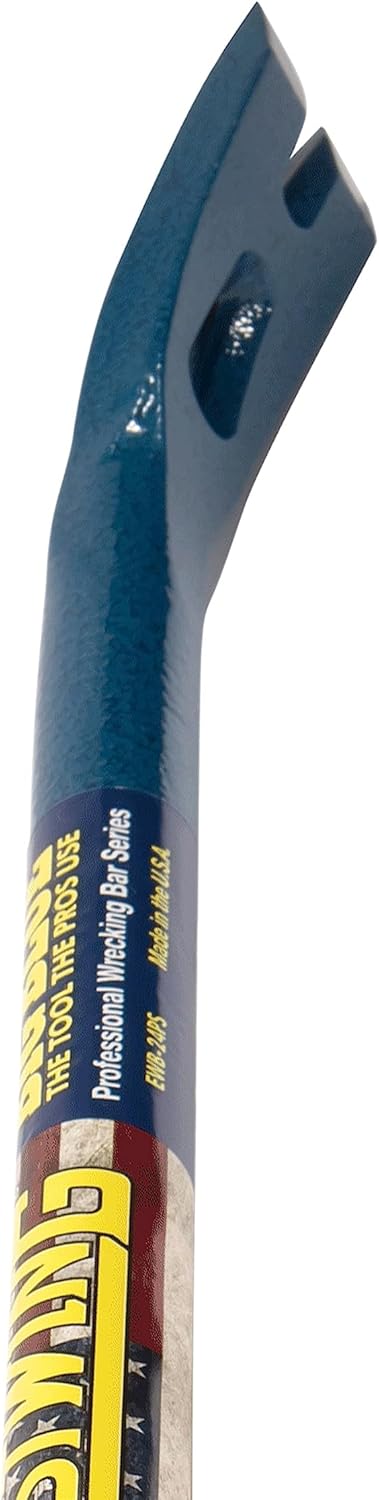 Estwing EWB Schwanenhals Wrecking Bar, EWB-12: Stahl, Gerade, Gooseneck Pry Bar, Brechstange 12", 12