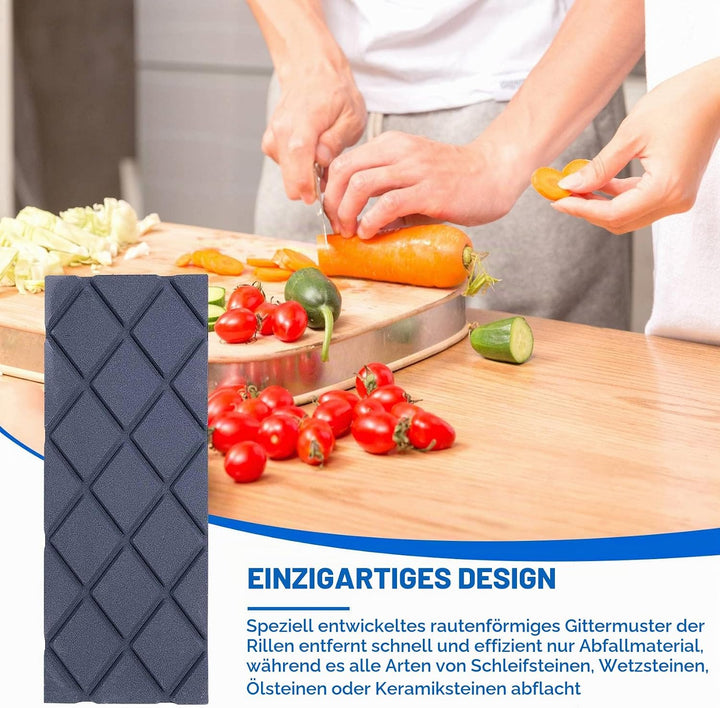 Grosser Feuerstein – Abschleifsteine mit grobe/ mit doppelter Körnung – Grooves Whetstone Fixer