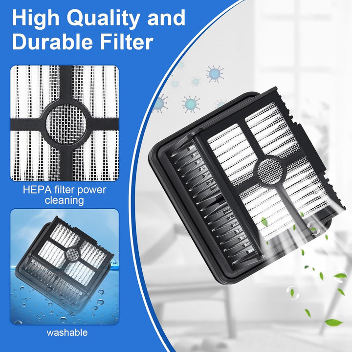 Ersatzbürstenrolle und HEPA-Filter Zubehör für DREAME H15 Pro / H15 Mix / H12 Pro FlexReach / H15 Pr