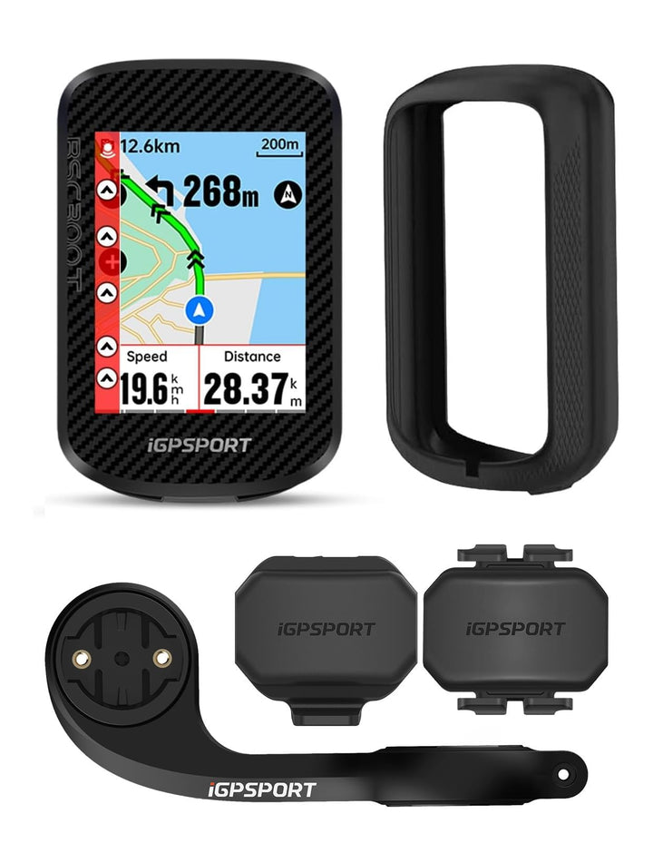 iGPSPORT BSC300T GPS Fahrradcomputer Kabellos, Touchscreen und Tasten MAP-Navigation Trainingsfunkti