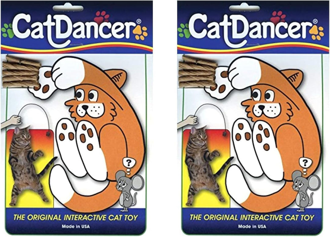 Cat Dancer – Das Original Interaktives Spielzeug Katze und Kätzchen 2 Stück, 2 Stück