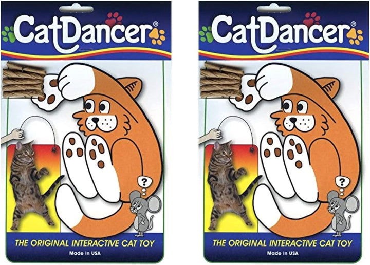 Cat Dancer – Das Original Interaktives Spielzeug Katze und Kätzchen 2 Stück, 2 Stück