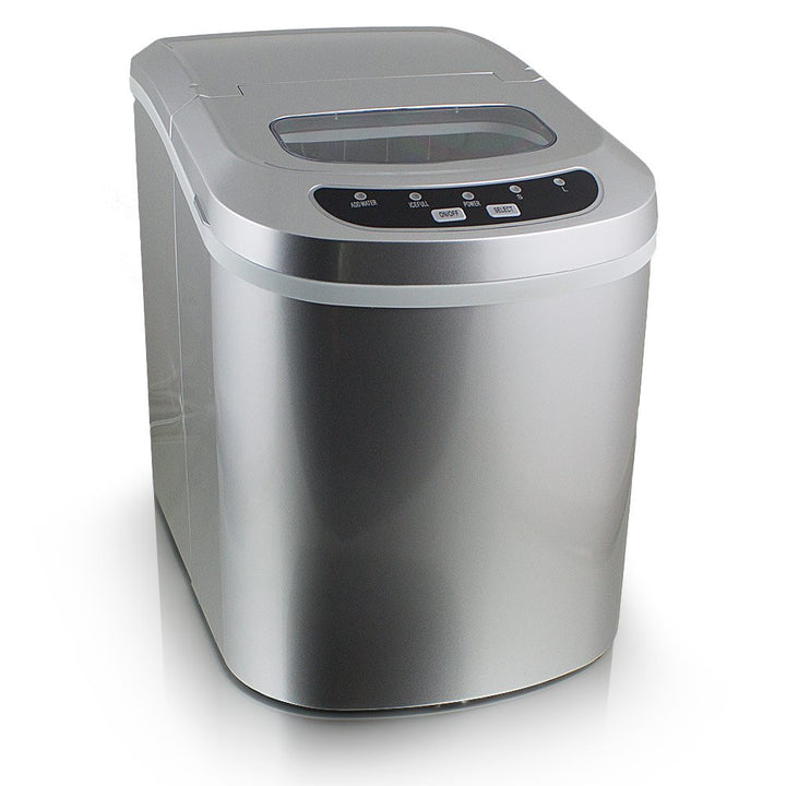 ms-point Eiswürfelmaschine, Eiswürfelbereiter, Icemaker in Silber