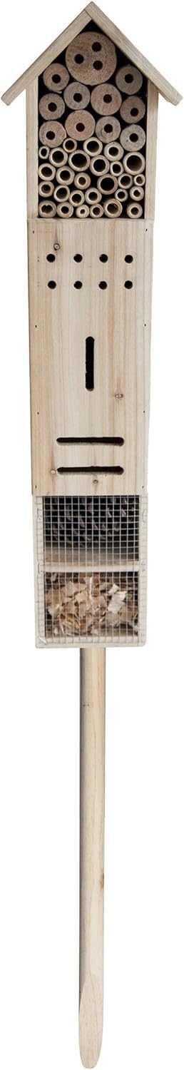 GartenMeister Insektenhotel XL mit Stab