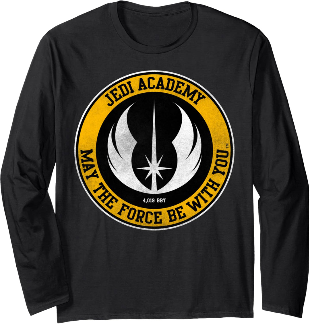 Star Wars Jedi Academy Gold Emblem Langarmshirt