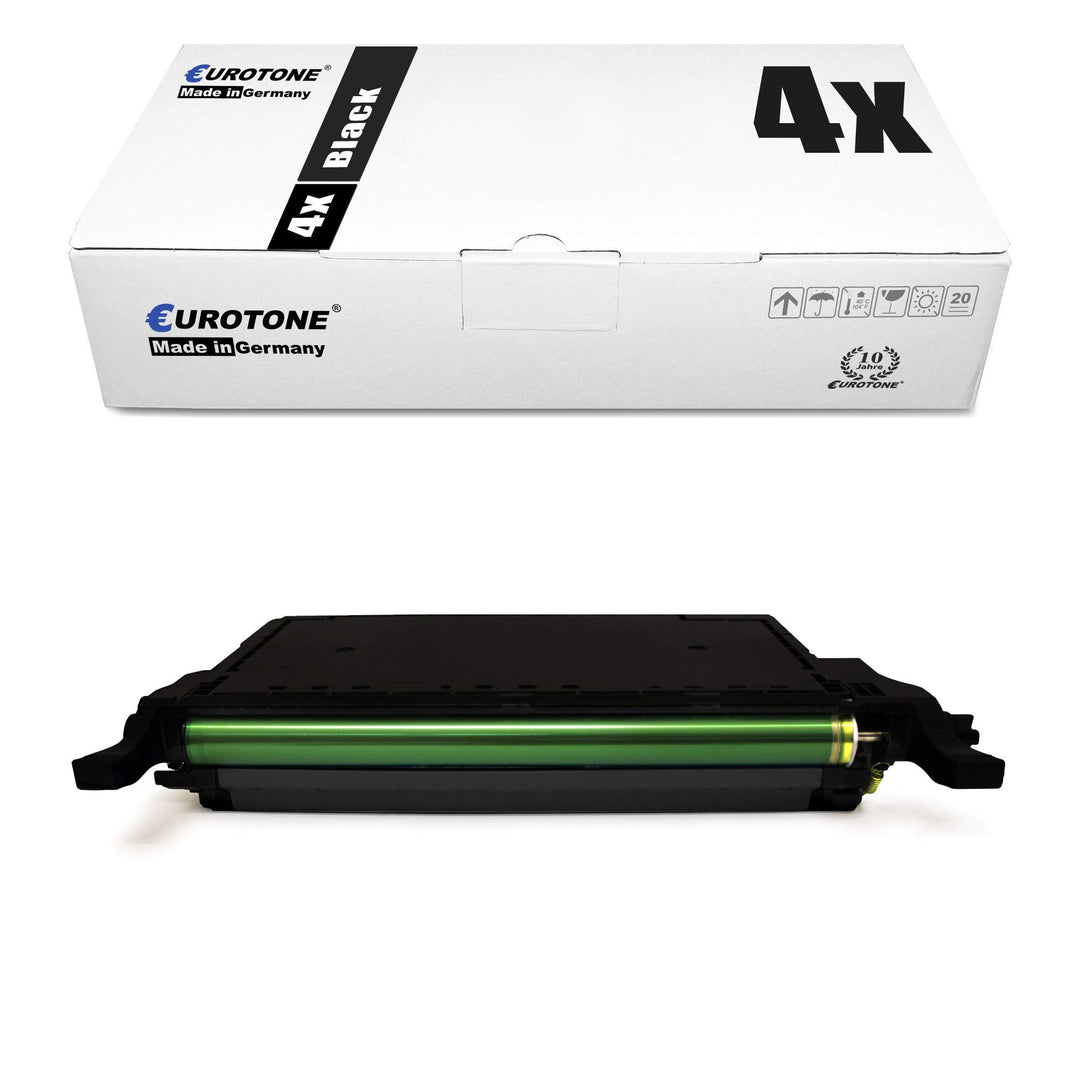 4X Rebuilt Toner für Samsung CLP-600 650 CLP600 CLP650 600N 650N (alle 4 Farben CLPK600A CLPC600A CL