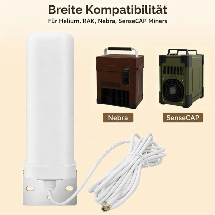 868MHz Meshtastic Antenne, LoRaWAN Aussenantenne für Heltec V3 V4