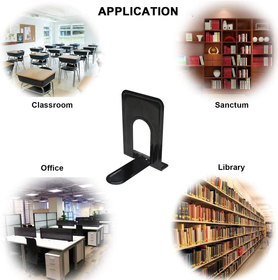 Qualsen Buchstütze, Buchhalter, Buchstützen aus Metall, Bücherstützen, Buchständer Kinder, Bücherstä