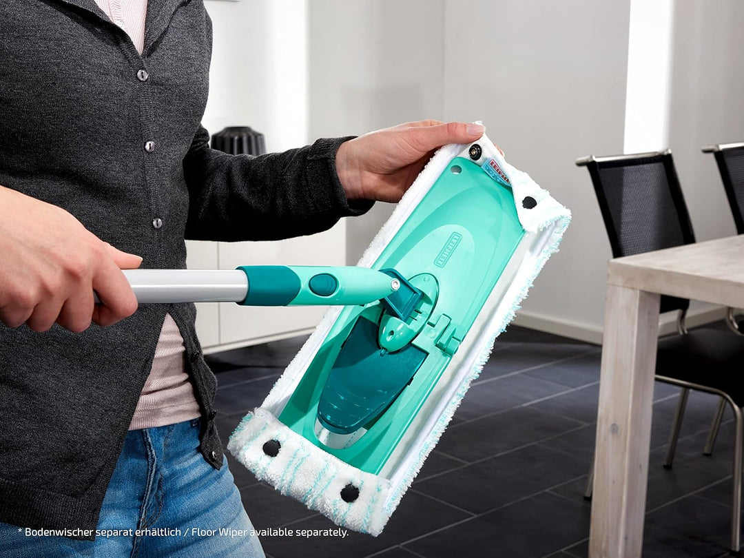 Leifheit Wischbezug CLEAN Twist XL/Combi XL Micro Duo 3er Set, Bodenwischer Ersatzbezug, Mikrofaser