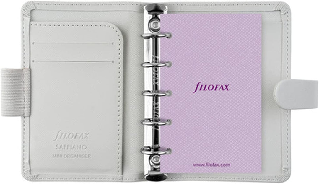 Filofax Mini-Saffiano-Organizer, Granit, granit