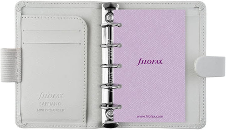 Filofax Mini-Saffiano-Organizer, Granit, granit