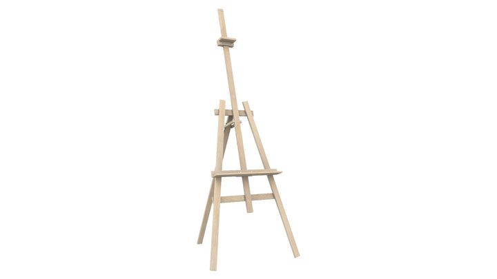 Staffelei holz gross 145 cm Leinwand Ständer Staffeleien für Maler aus Buchenholz höhenverstellbar f