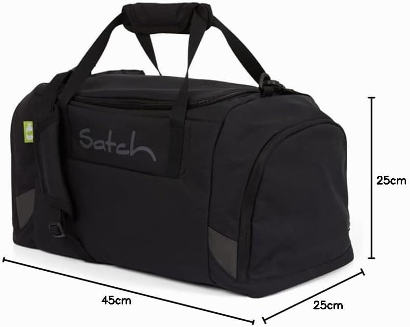 satch Sporttasche 25l, Schuhfach, gepolsterte Schultergurte, Blackjack
