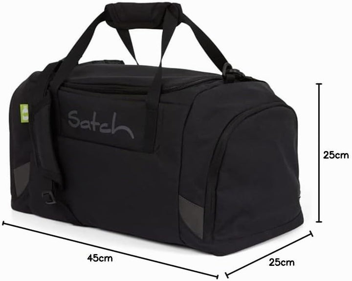 satch Sporttasche 25l, Schuhfach, gepolsterte Schultergurte, Blackjack