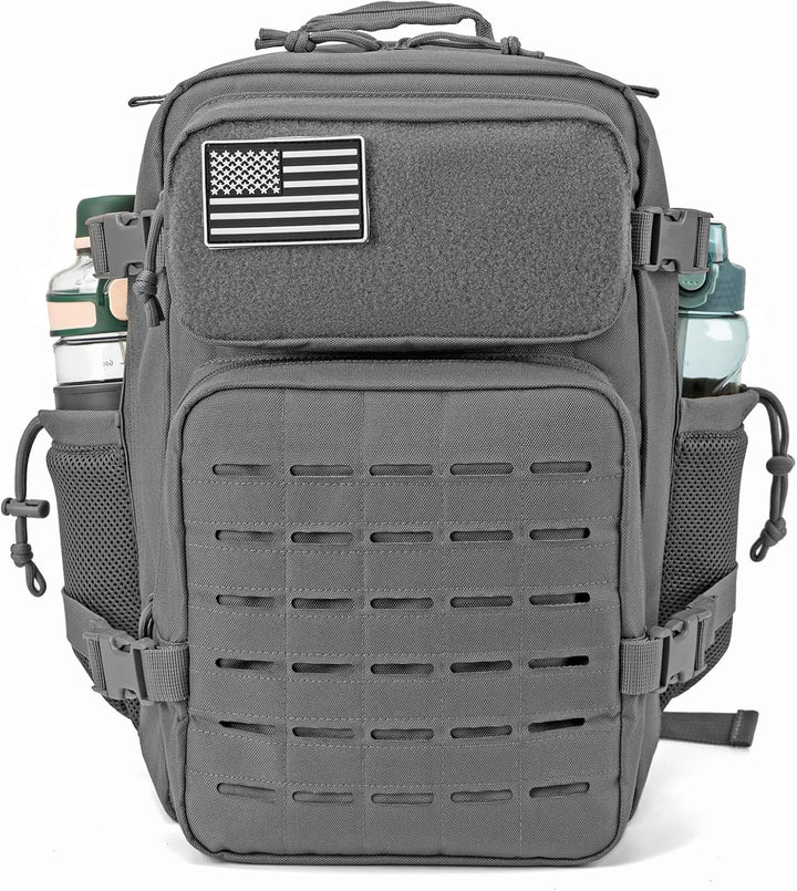 QT&amp;QY Taktischer MilitäR Rucksack Herren Gross 25l/35l/45L Bundeswehr Rucksack 3 Tage Molle Armee Ru