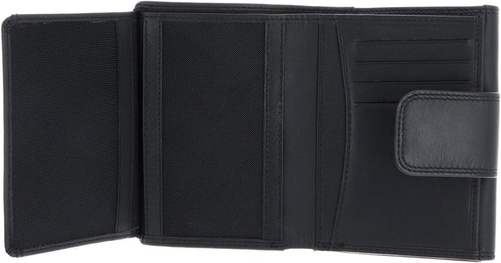 Golden Head Polo - Geldbörse 8cc 12 cm RFID schwarz, Schwarz