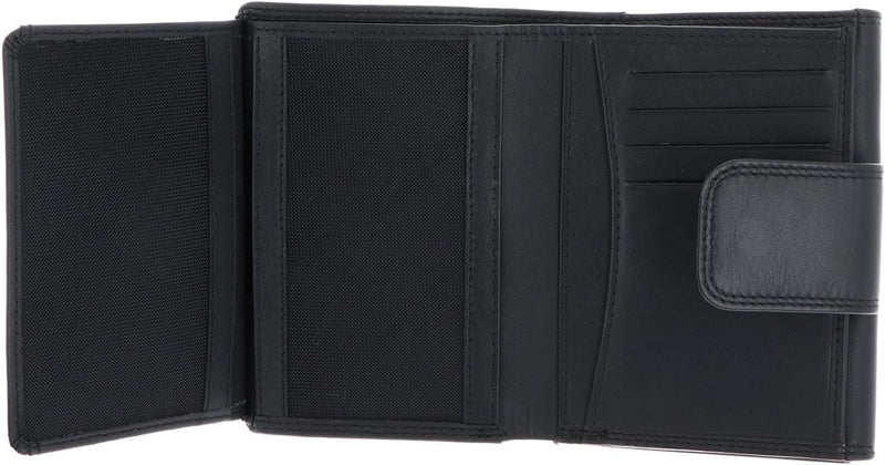 Golden Head Polo - Geldbörse 8cc 12 cm RFID schwarz, Schwarz