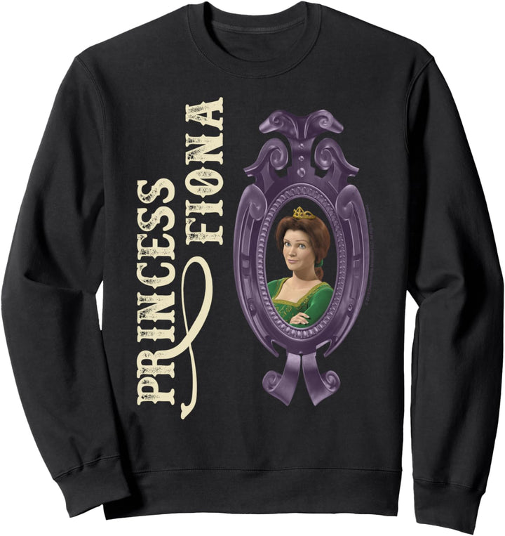 Shrek Princess Fiona In Mirror Poster Sweatshirt