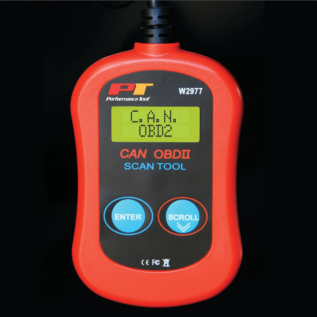 Performance Tool W2977 Automotive-Engine-Code-scanners CAN OBDII Diagnostic Scan Tool, CAN OBDII Dia