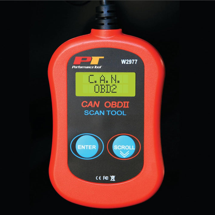 Performance Tool W2977 Automotive-Engine-Code-scanners CAN OBDII Diagnostic Scan Tool, CAN OBDII Dia