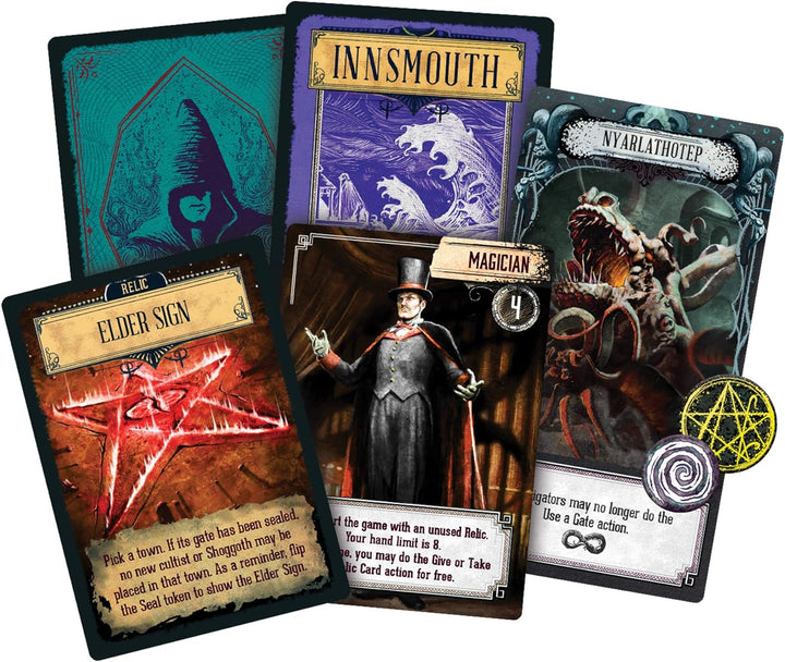 Z-Man Games , Pandemic Reign of Cthulhu , Board Game , Ages 14+ , For 2 to 4 Players , 40 Minutes Pl