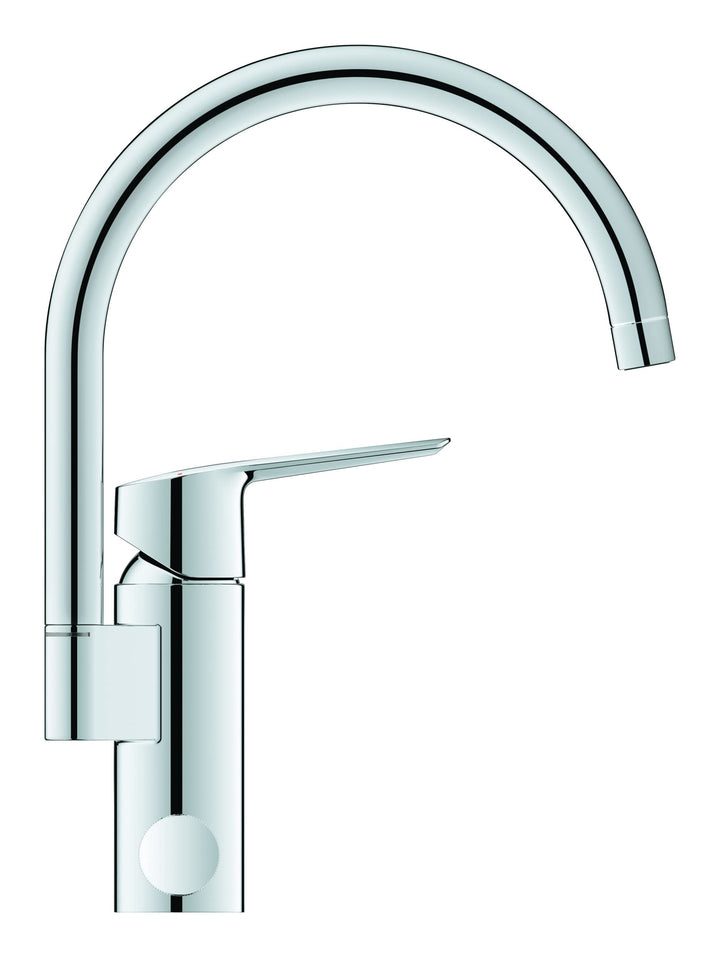 GROHE Start - Einhand-Spültischarmatur (wassersparend, Einlochmontage, Schnellbefestigungssystem), c