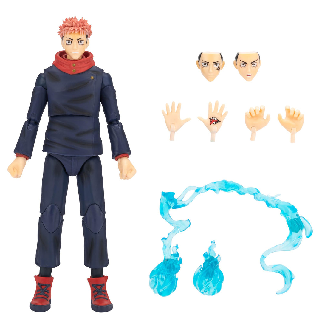 Total Anime KAZ0003 - Yuji Itadori – Jujutsu Kaisen - 16,5 cm grosse Figur mit austauschbaren Gesich