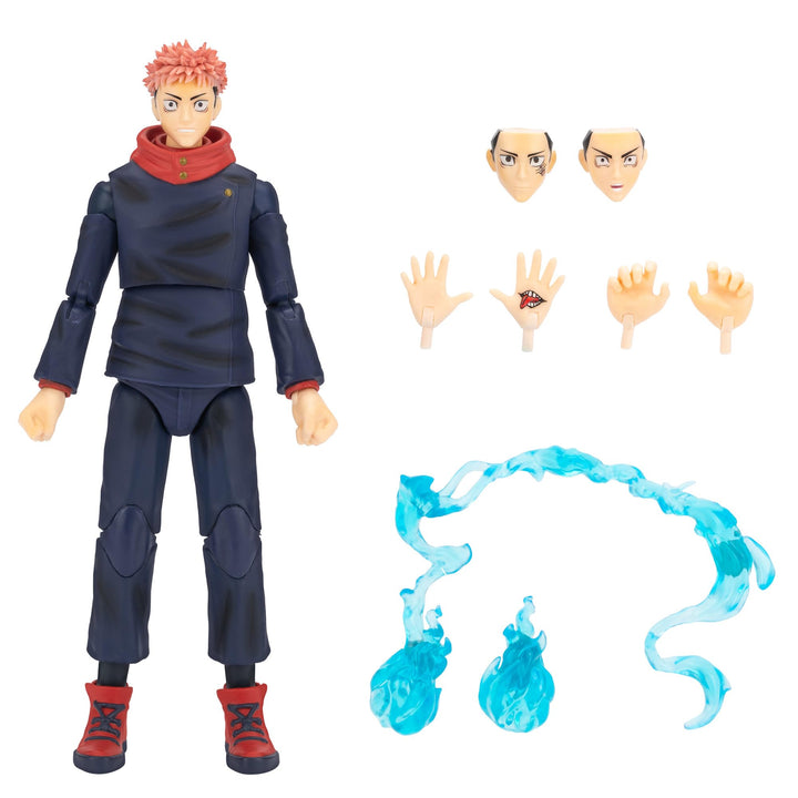 Total Anime KAZ0003 - Yuji Itadori – Jujutsu Kaisen - 16,5 cm grosse Figur mit austauschbaren Gesich