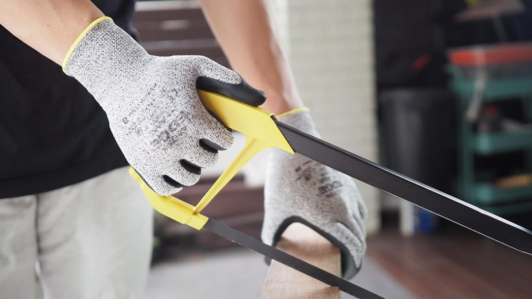 Ansell Edge 48-706 Arbeits-Handschuhe, Hoher Schnittschutz für Industrie-, Renovierungs- und Heimwer